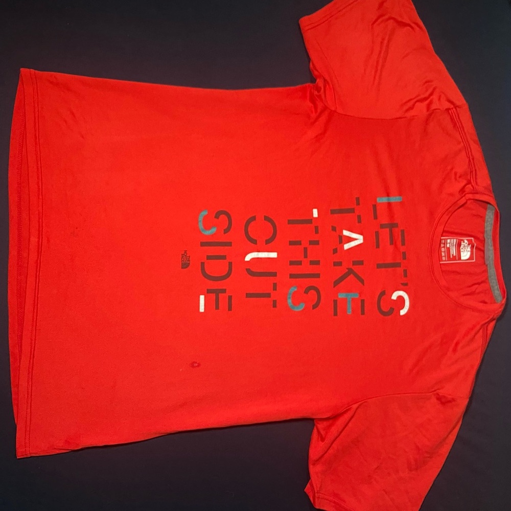 The North Face Red Short-Sleeve Graphic Tee